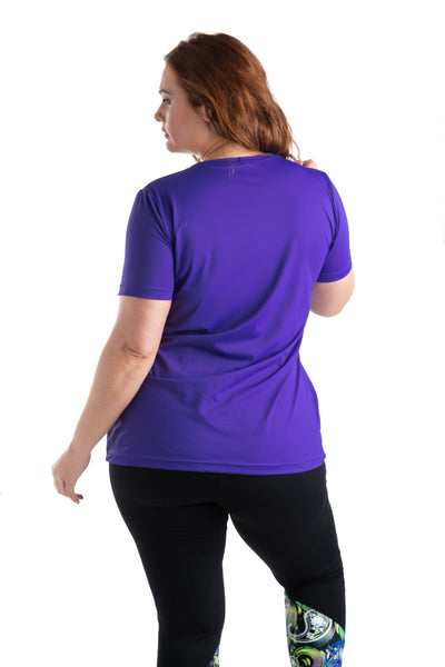 Moov Activewear Braderies Le Round-Off - T-Shirt Sport⎮Taille Plus