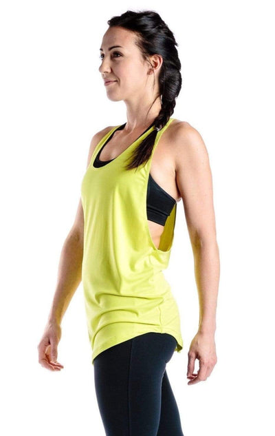 MOOV Activewear Braderies La Backside180- Camisole Sport XS / jaune-lime TCL002xs-YL